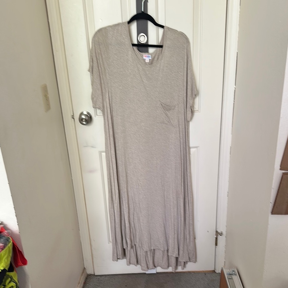 LuLaRoe Beige Maxi Dress